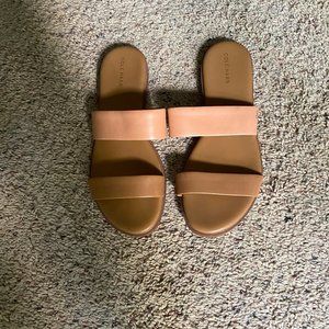 Cole Haan two strap flat sandals